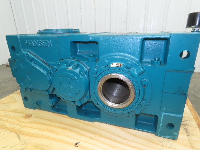 Hansen Transmission Gear Reducer 22.6:1 Gearbox 120Hp 77.3 RPM RLC33F-ANN-22.4