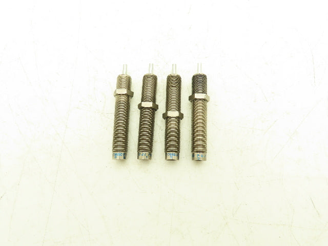 Fuji FA-1210 MBD Shock Absorber Hydraulic Adjustable 10mm Stroke M12x1 Lot of 4