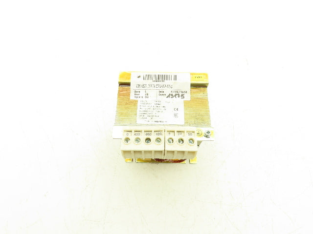 Transformer 1Ph 350VA 0/400/460/480v Pri 0/24/50v Sec Class A