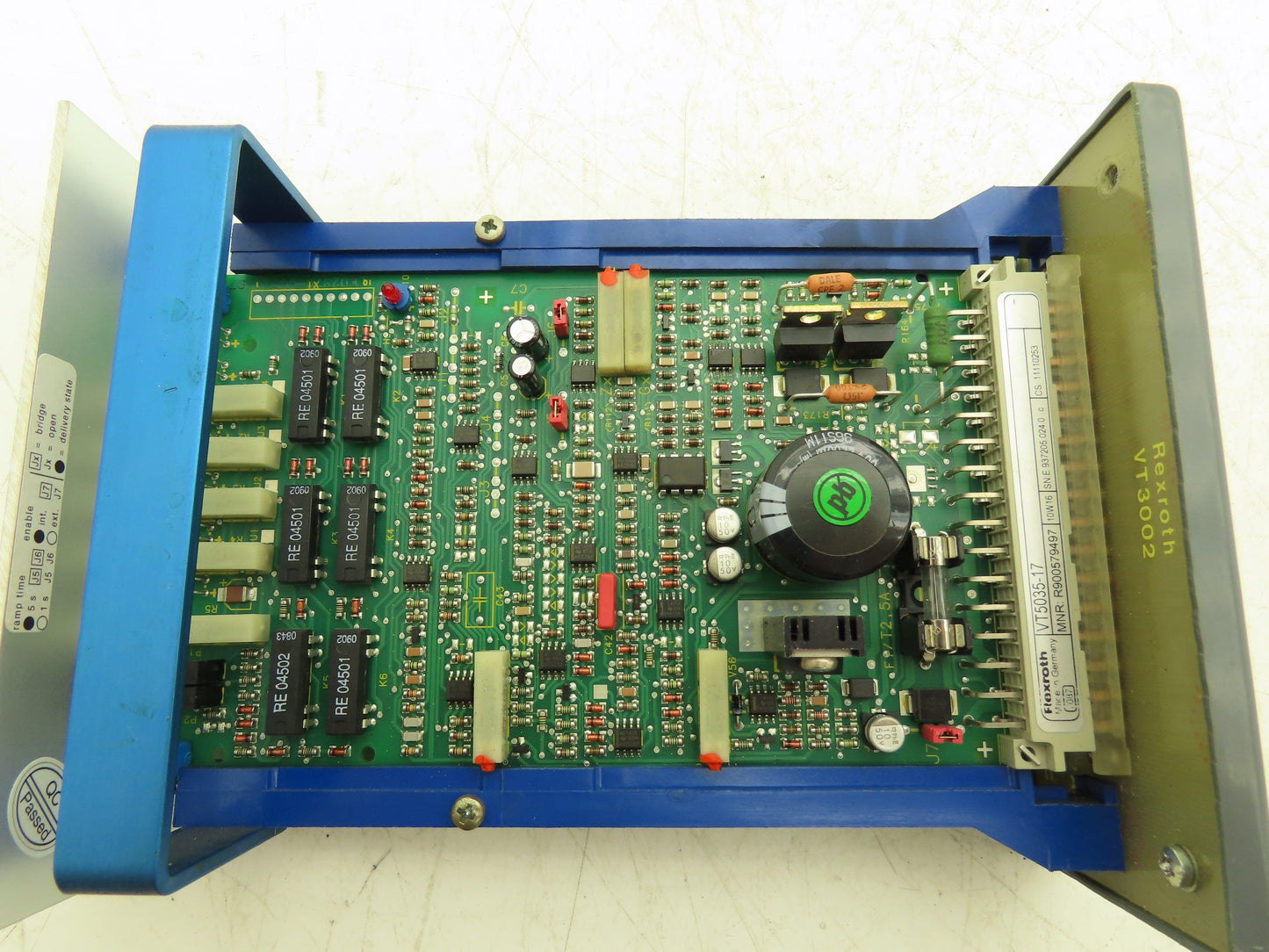 Rexroth VT50XX Amplifier Circuit Board VT3002 Card Holder VT5035-17 Connector