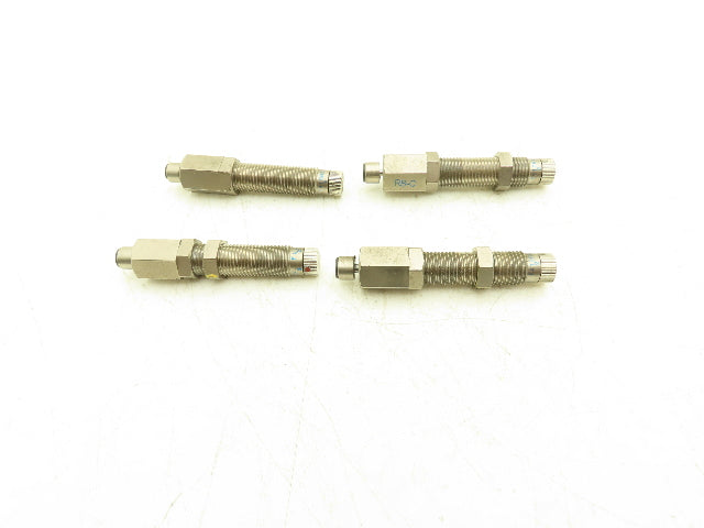 FWM-1410RBD Shock Absorber Hydraulic Adjustable 10mm Stroke M14x1.5 Lot of 4