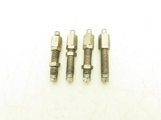 FWM-1410RBD Shock Absorber Hydraulic Adjustable 10mm Stroke M14x1.5 Lot of 4