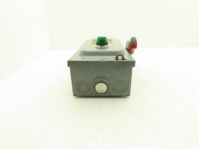 Square D HU361EI Safety Disconnect Snap Switch 30A 600V 3-Pole