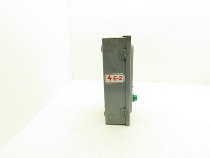 Square D HU361EI Safety Disconnect Snap Switch 30A 600V 3-Pole