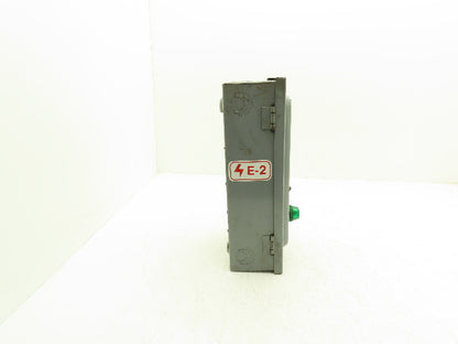 Square D HU361EI Safety Disconnect Snap Switch 30A 600V 3-Pole