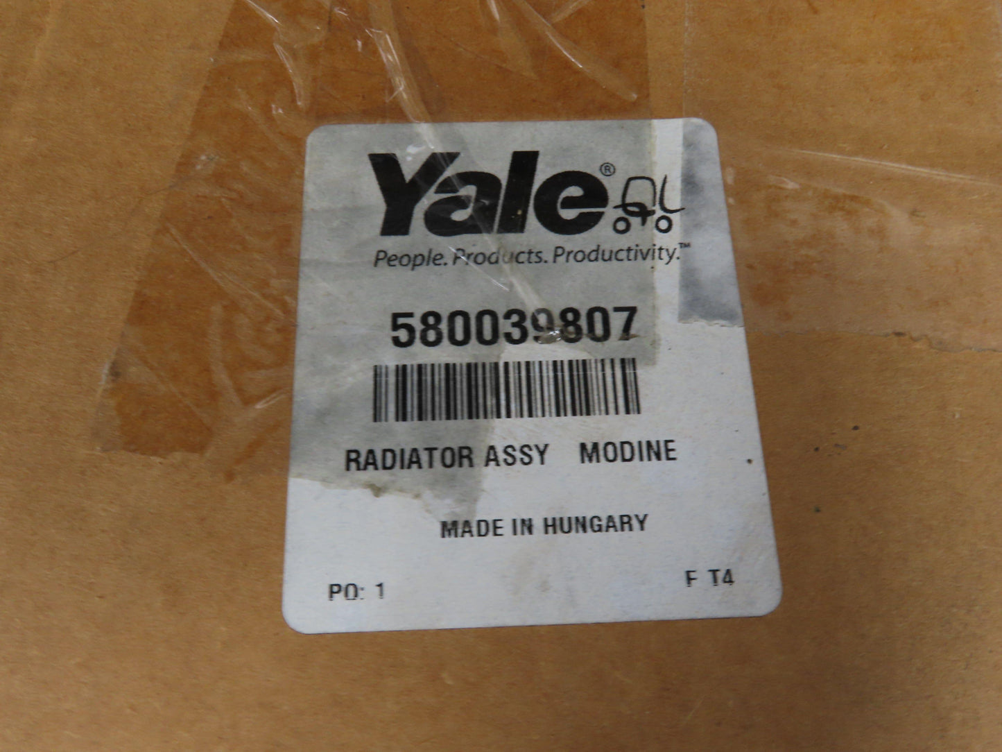 Modine 3089182 Square Wave Forklift Radiator Hyster 2060015 Yale 580039807