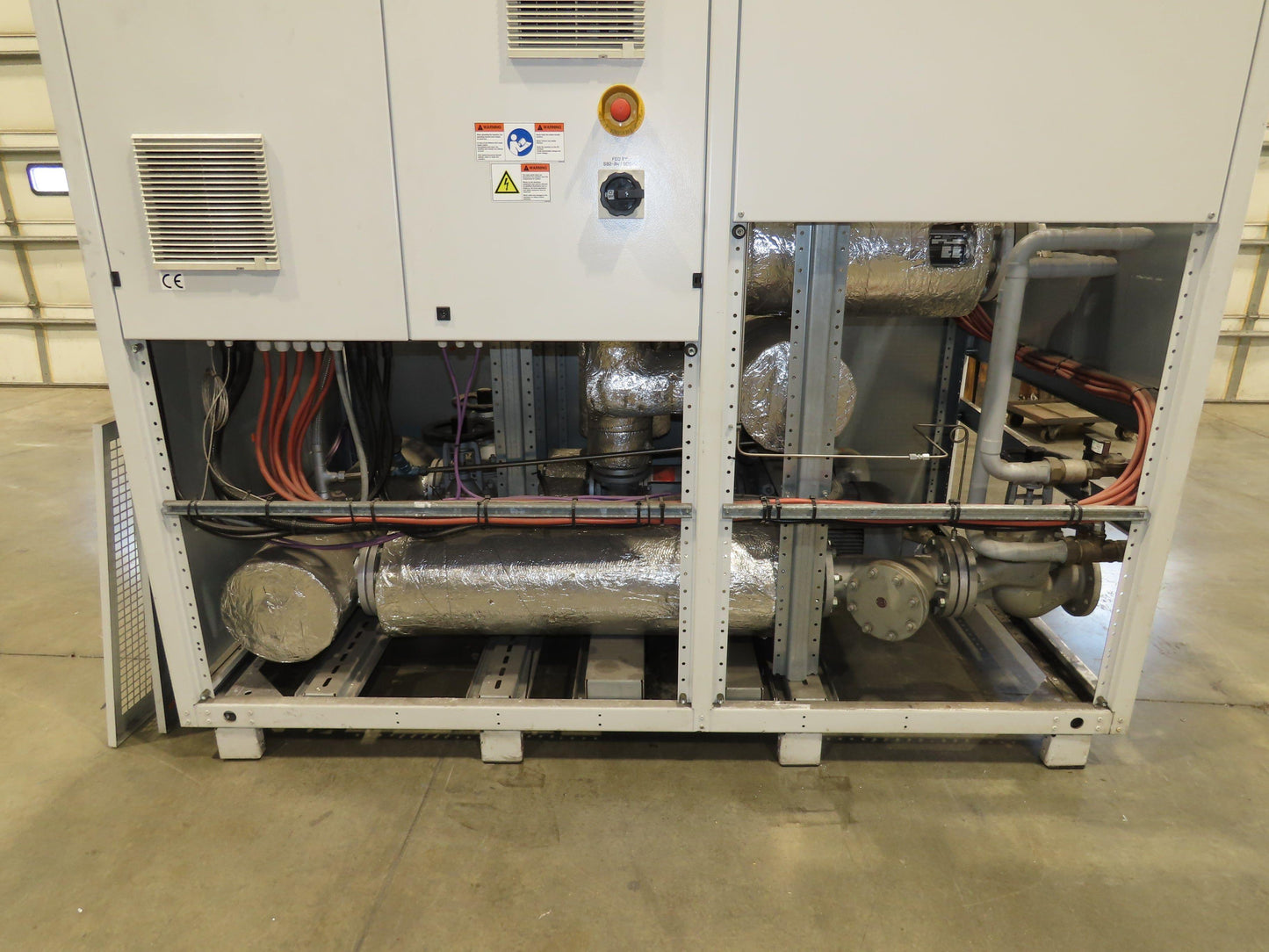 GWK Recirculating Water Cooled Chiller 40 Ton Cooling 25Hp 480V 2-Pump Unit