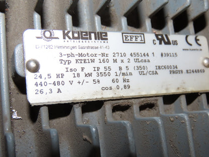 GWK Recirculating Water Cooled Chiller 40 Ton Cooling 25Hp 480V 2-Pump Unit