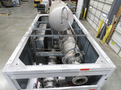 GWK Recirculating Water Cooled Chiller 40 Ton Cooling 25Hp 480V 2-Pump Unit