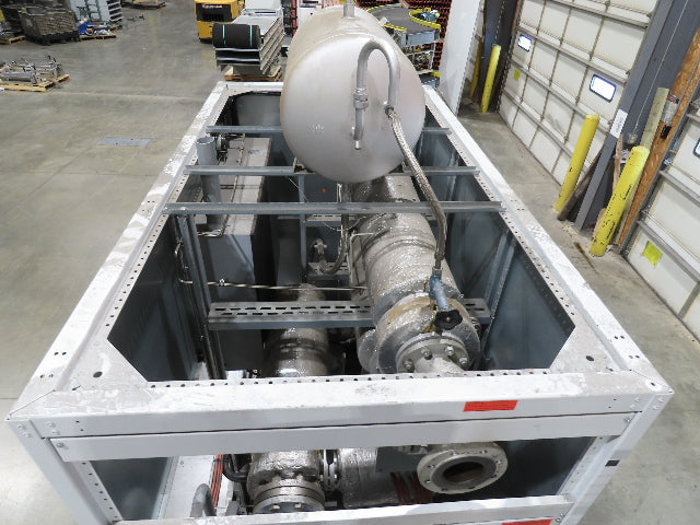 GWK Recirculating Water Cooled Chiller 40 Ton Cooling 25Hp 480V 2-Pump Unit