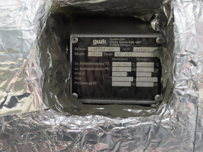 GWK Recirculating Water Cooled Chiller 40 Ton Cooling 25Hp 480V 2-Pump Unit