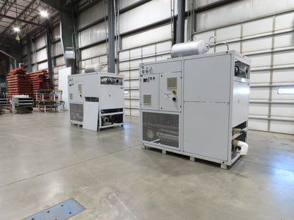 GWK Recirculating Water Cooled Chiller 40 Ton Cooling 25Hp 480V 2-Pump Unit