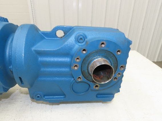 Sew Eurodrive KT47 DRE100L4 Gearmotor 12.19 Reducer 142rpm 3Hp 460V Hollow Shaft