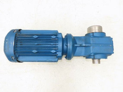 Sew Eurodrive KT47 DRE100L4 Gearmotor 12.19 Reducer 142rpm 3Hp 460V Hollow Shaft