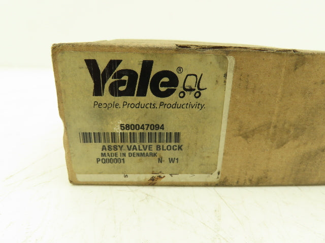 Yale 580047094 Forklift Sauer-Danfoss Steering Valve Block Assembly