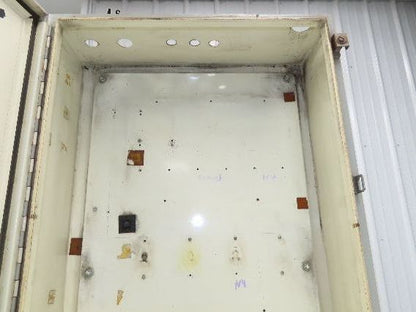 Hoffman Electrical Enclosure Junction Box 42x24x8" Backplate Sealed Door