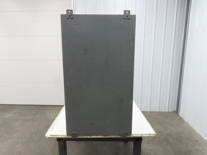 Hoffman Electrical Enclosure Junction Box 42x24x8" Backplate Sealed Door