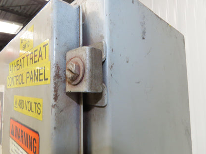 Hoffman Electrical Enclosure Junction Box 42x24x8" Backplate Sealed Door