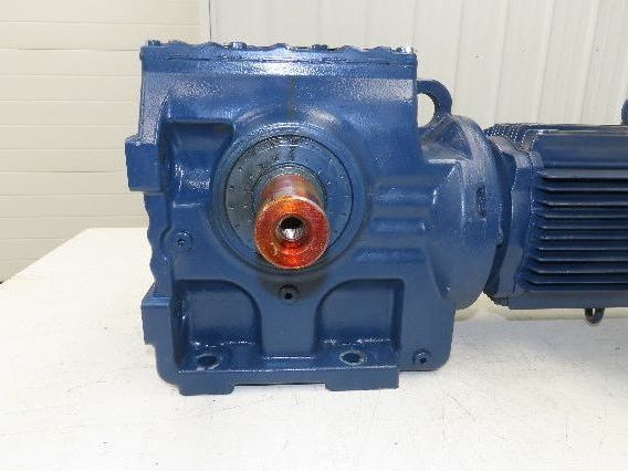 Sew Eurodrive S77 DRE100L4 Gearmotor 28.41 Reducer 61rpm 3Hp 230/460V LH Output