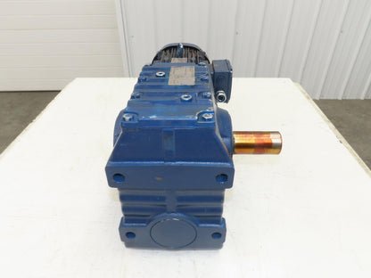 Sew Eurodrive S77 DRE100L4 Gearmotor 28.41 Reducer 61rpm 3Hp 230/460V LH Output