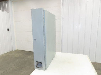 Hoffman A-423008LP Electrical Enclosure Control Panel Backplate 42x30x8" Fans