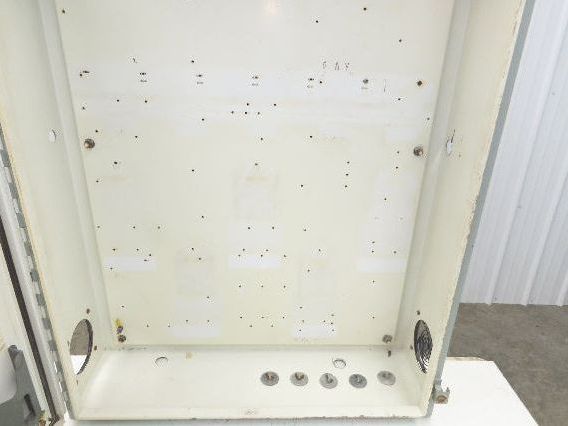 Hoffman A-423008LP Electrical Enclosure Control Panel Backplate 42x30x8" Fans