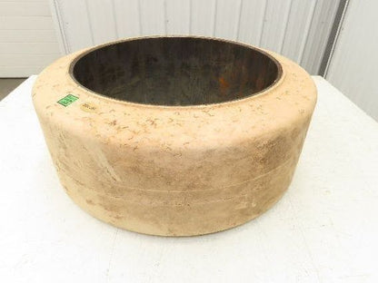 ITL GPX 22x9x16 Press-On Forklift Tire Solid Smooth Non-Marking White