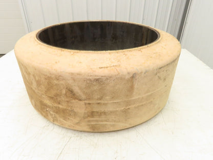 ITL GPX 22x9x16 Press-On Forklift Tire Solid Smooth Non-Marking White