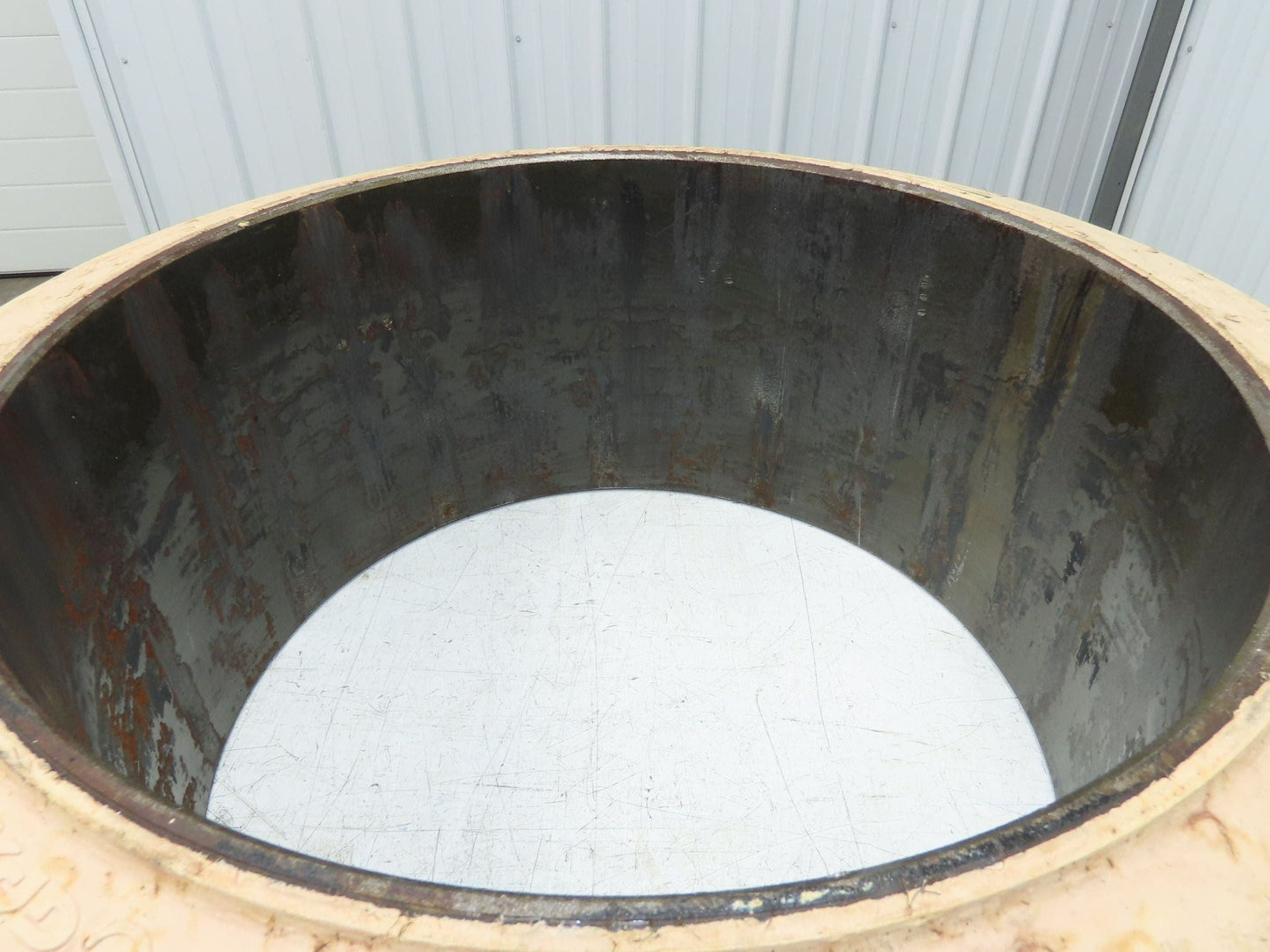 ITL GPX 22x9x16 Press-On Forklift Tire Solid Smooth Non-Marking White