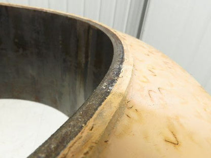 ITL GPX 22x9x16 Press-On Forklift Tire Solid Smooth Non-Marking White