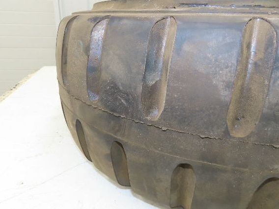 ITL 22x9x16 Press-On Forklift Tire Solid Cushion Traction Tread Black