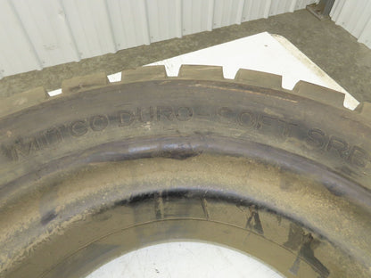 Mitco Duro-Soft SRB 29x7.5-15 Forklift Tire Resilient Solid Traction Black