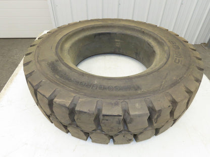 Mitco Duro-Soft SRB 29x7.5-15 Forklift Tire Resilient Solid Traction Black