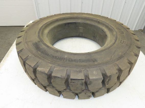 Mitco Duro-Soft SRB 29x7.5-15 Forklift Tire Resilient Solid Traction Black