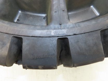 Rhino 7.00-12/5.00 Forklift Tire Resilient Solid Traction Black 25x7x12