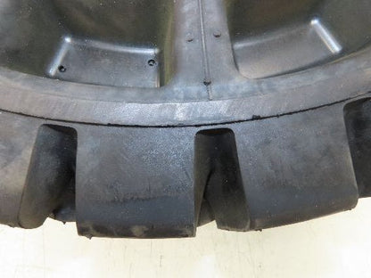 Rhino 7.00-12/5.00 Forklift Tire Resilient Solid Traction Black 25x7x12