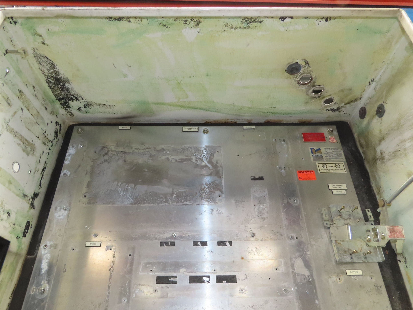 Hoffman A48SA3816LPPL Electrical Enclosure Control Panel A/C Cooling 48x38x16"