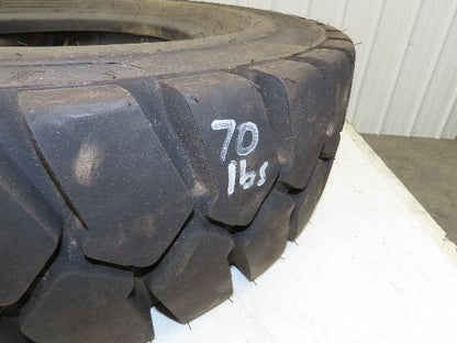 Titan 32x7.50-15 NHS Pneumatic Air Forklift Traction Tire Black w/Tube & Flap