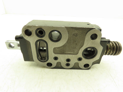 Doosan/Daewoo D503259 Valve GP Sandwich Section 2 Position Manual Spring Return