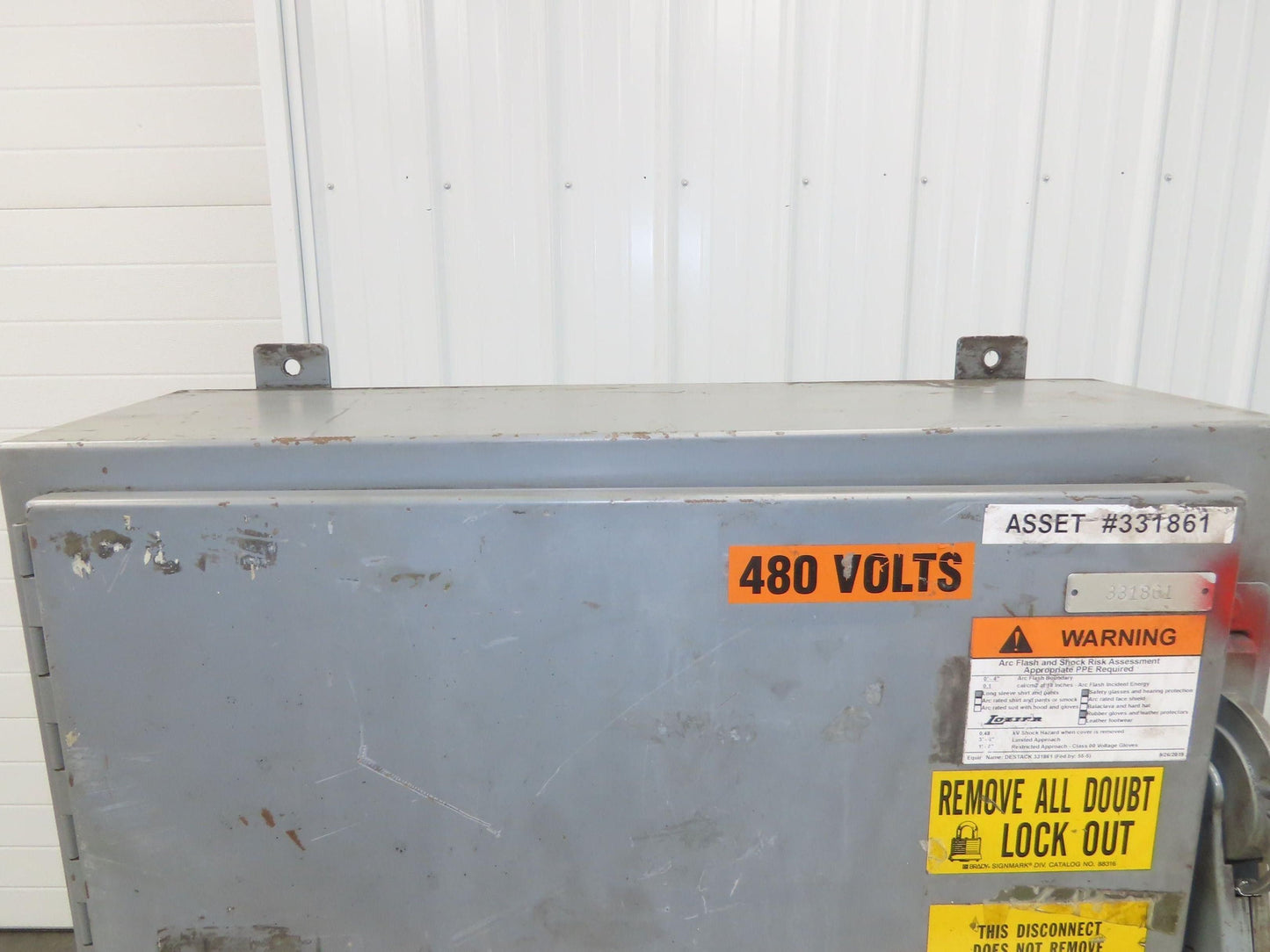 Hoffman Electrical Enclosure 36x26x8" Control Panel Backplate Wall Mount