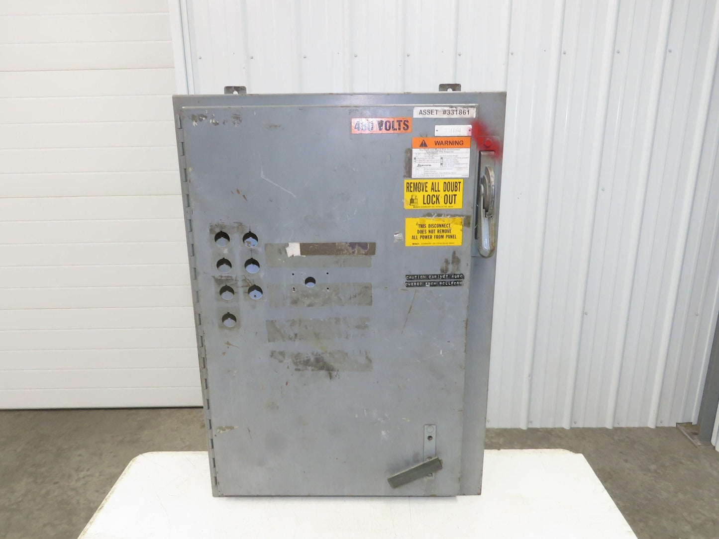 Hoffman Electrical Enclosure 36x26x8" Control Panel Backplate Wall Mount