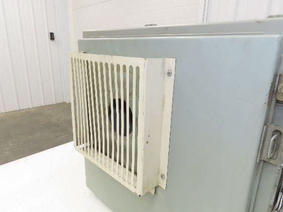 Hoffman A-202008LP Electrical Enclosure Control Panel Backplate Fan 20x20x8