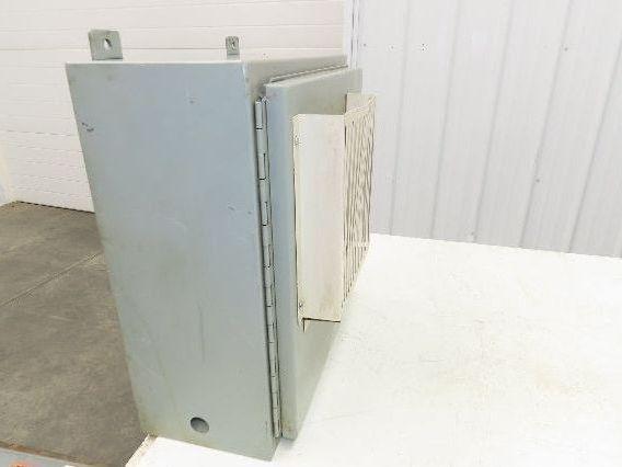 Hoffman A-202008LP Electrical Enclosure Control Panel Backplate Fan 20x20x8