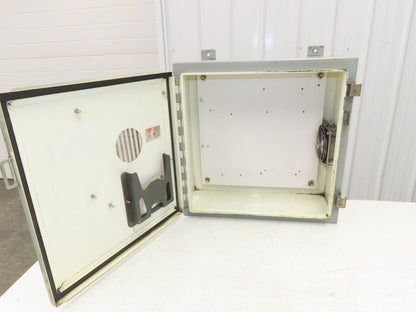 Hoffman A-202008LP Electrical Enclosure Control Panel Backplate Fan 20x20x8