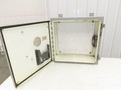 Hoffman A-202008LP Electrical Enclosure Control Panel Backplate Fan 20x20x8