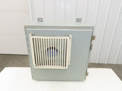 Hoffman A-202008LP Electrical Enclosure Control Panel Backplate Fan 20x20x8