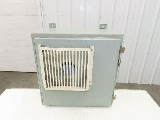 Hoffman A-202008LP Electrical Enclosure Control Panel Backplate Fan 20x20x8