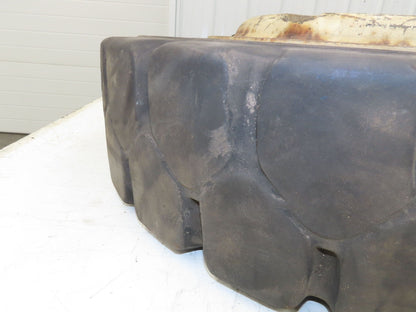 Bergougnan 28x7.00-15 Dual Forklift Tire Solid Traction Black 6-Lug Rim