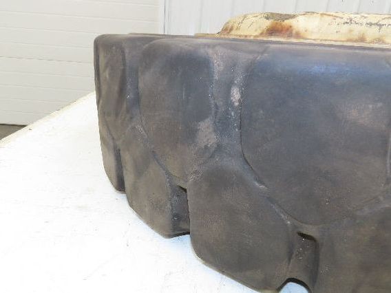 Bergougnan 28x7.00-15 Dual Forklift Tire Solid Traction Black 6-Lug Rim