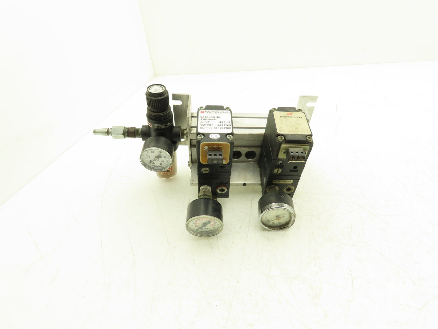 Fairchild TT6000-402 Electro-Pneumatic Transducer 120psi In 4-20mA Out 3-15psi